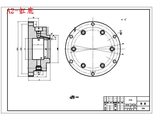汽车维修双柱式液压举升机设计-液压系统9张CAD图缩略图