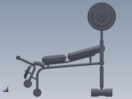 儿童举重床3 (3)右视缩略图