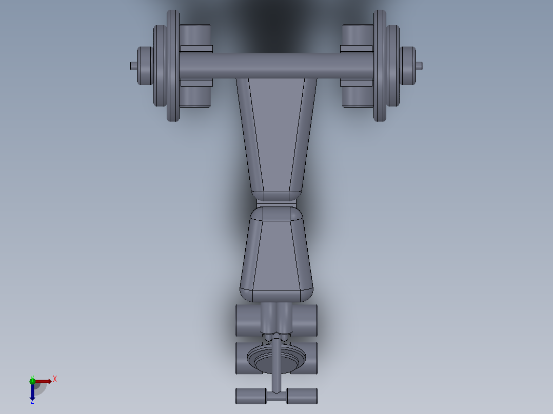 儿童举重床3 (3)俯视图