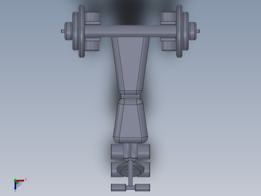 儿童举重床3 (3)俯视缩略图