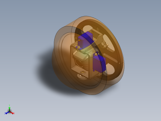 BlueROV2 云台摄像机单元正等轴测缩略图