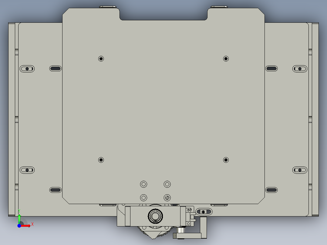 PCM板空托盘送料组合_0210A前视图