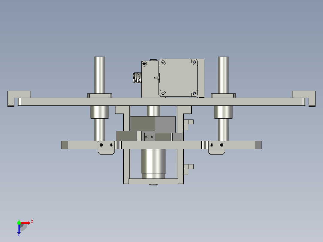 PCM板空托盘送料组合_0210A俯视图
