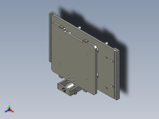 PCM板空托盘送料组合_0210A正等轴测缩略图