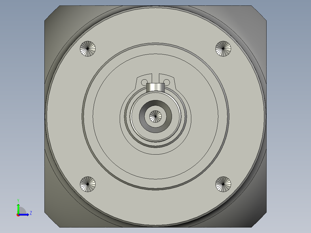 减速机PL60-L1(1)左视图