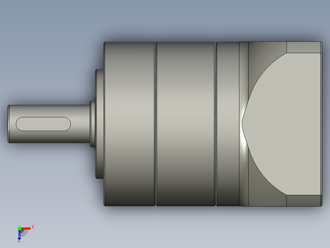 减速机PL60-L1(1)俯视图