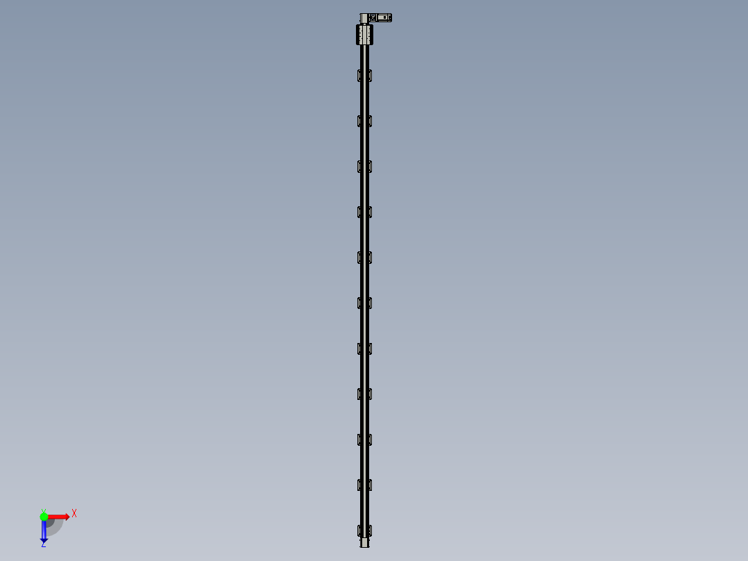 K80N欧规同步带重载模组K80NA-1H80-L5200-1A-MR-T750W19俯视图