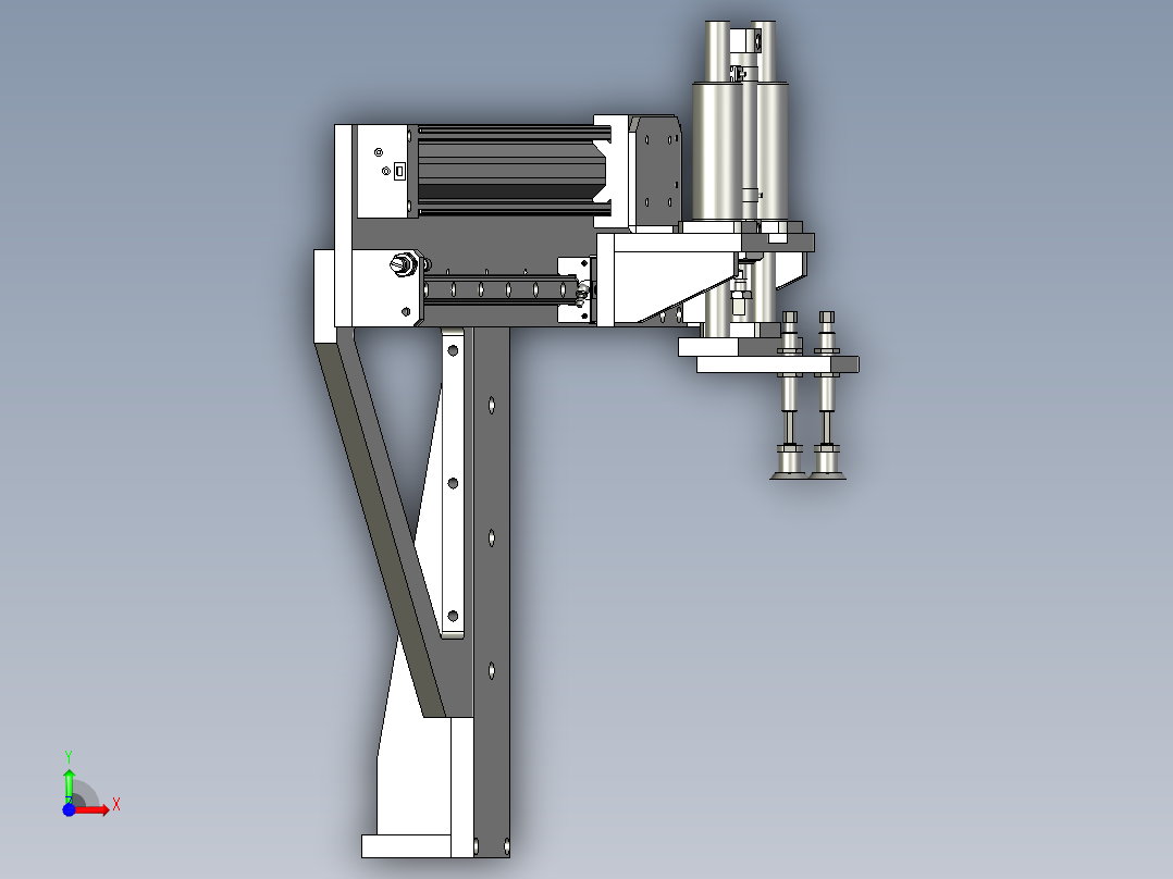 DCD20-09电池下料机械手前视图