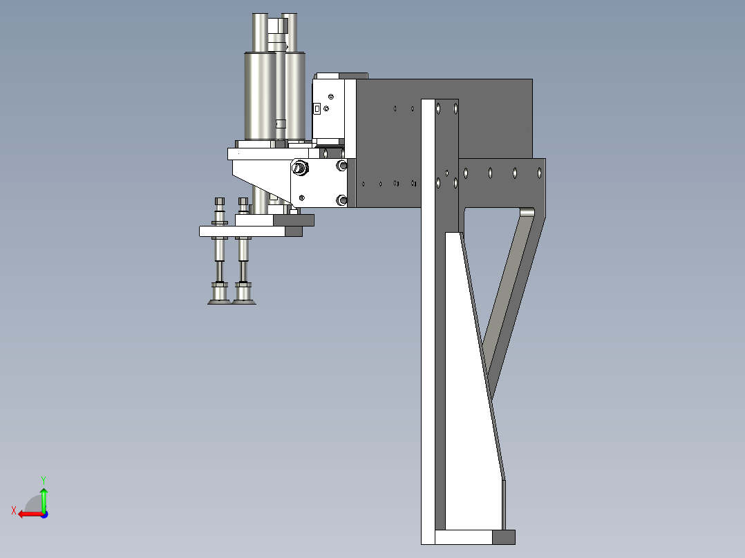 DCD20-09电池下料机械手后视图