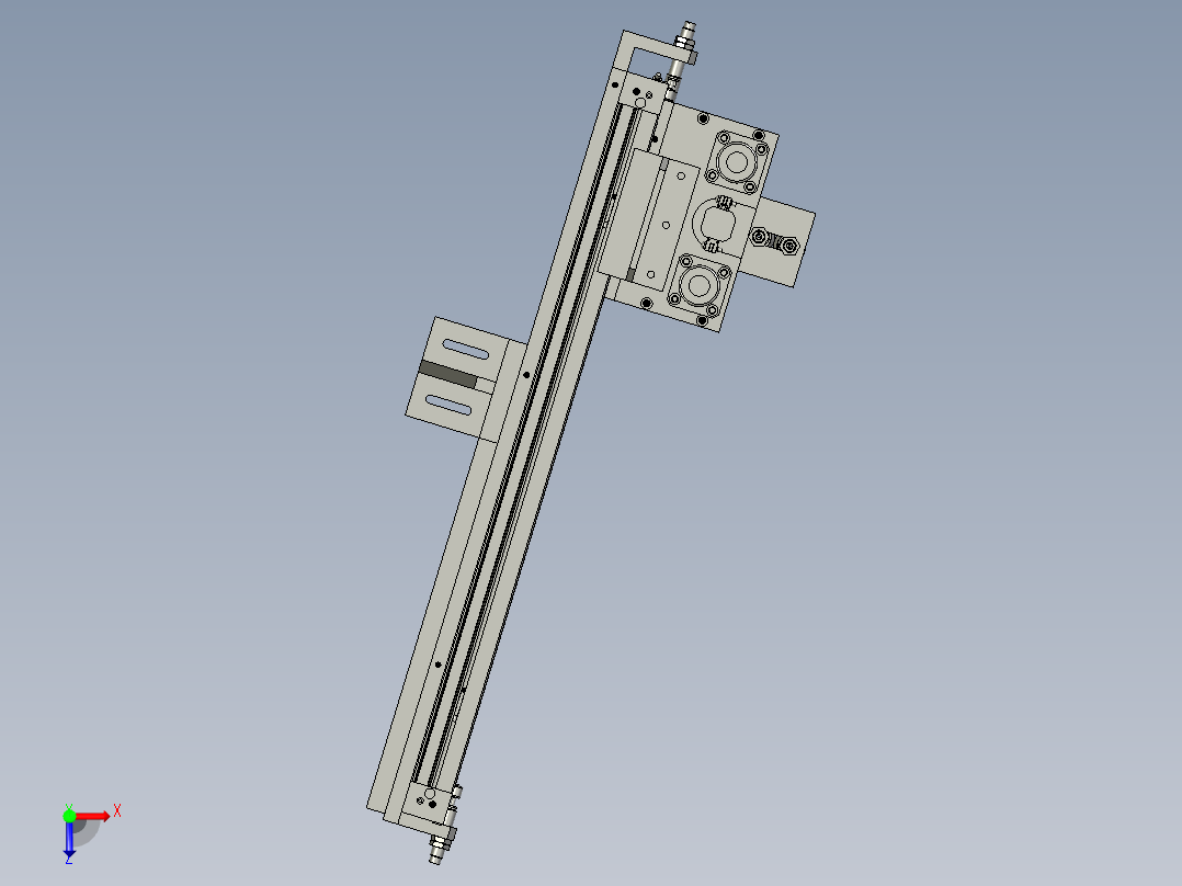 DCD20-09电池下料机械手俯视图