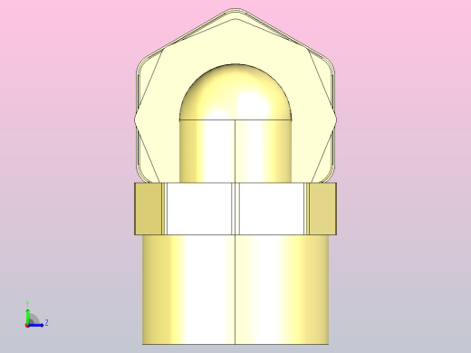 内螺纹弯头N10FE8左视缩略图