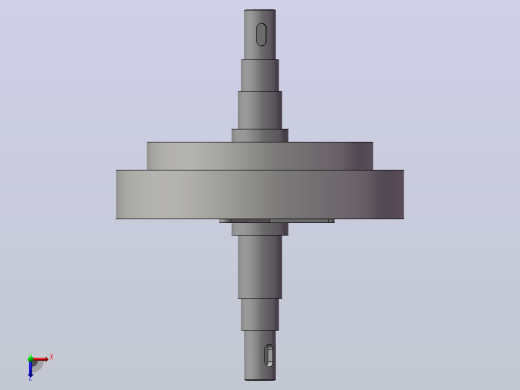 行星轮系减速器（SW+CAD）俯视缩略图