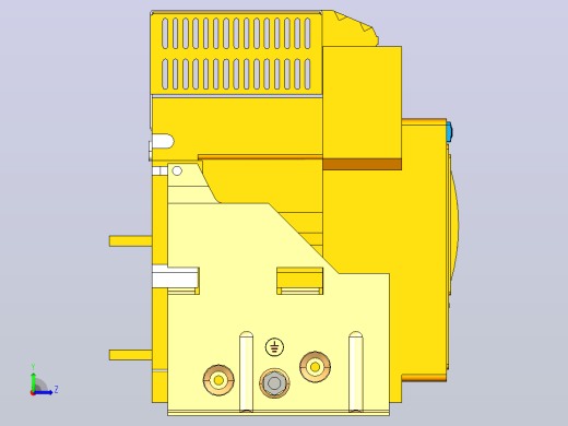 NXA20FN_H06-3P固定万能式断路器三维模型202208左视缩略图
