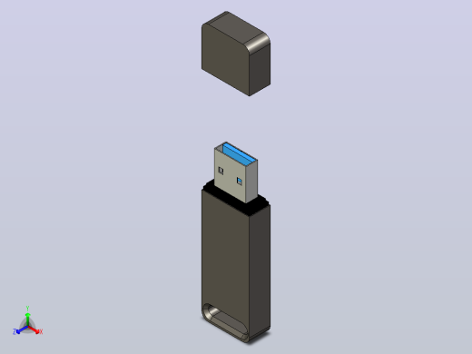 USB驱动器183正等轴测缩略图