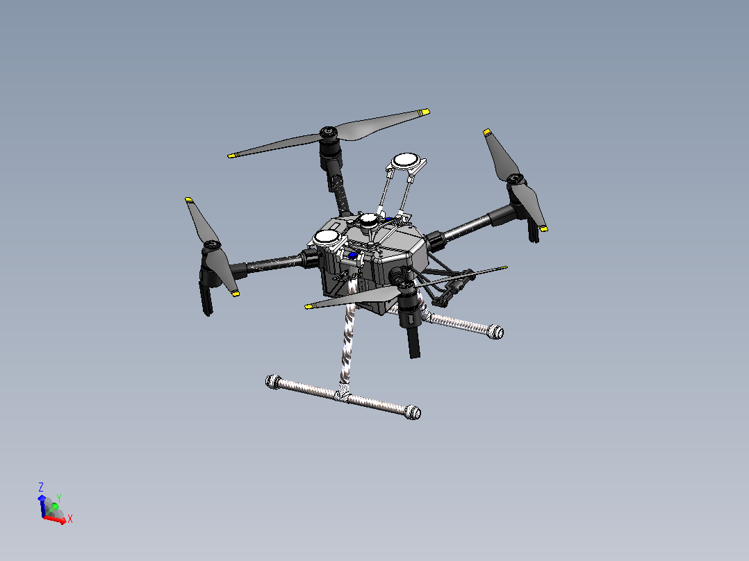DJI 大疆 M210-RTK无人机主视图