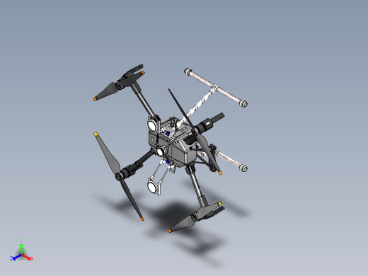 DJI 大疆 M210-RTK无人机正等轴测缩略图