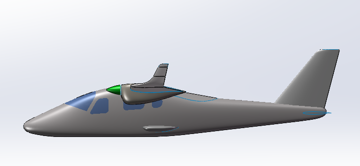 飞机模型P2006
