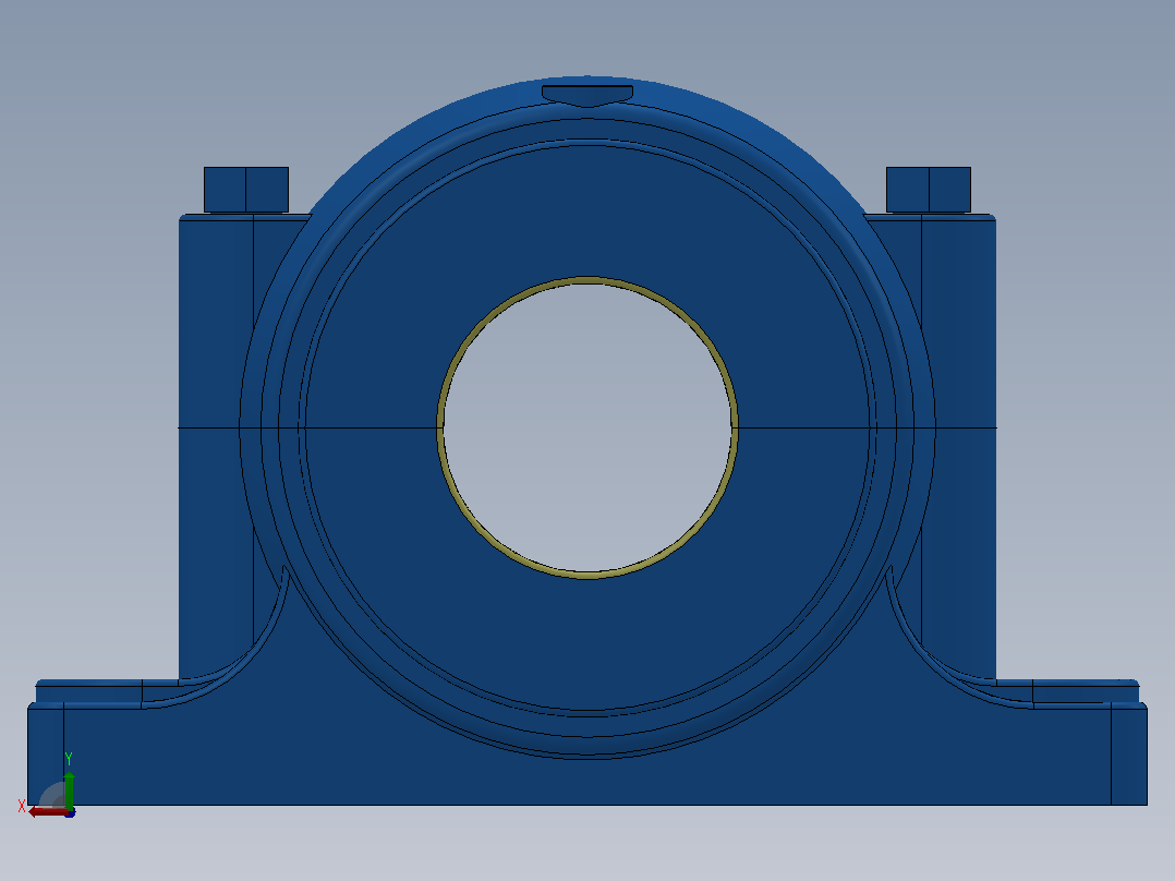 SN500系列[SN526-SSN526]轴承主视图