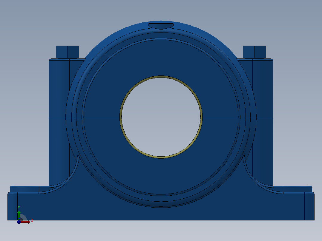 SN500系列[SN526-SSN526]轴承前视图