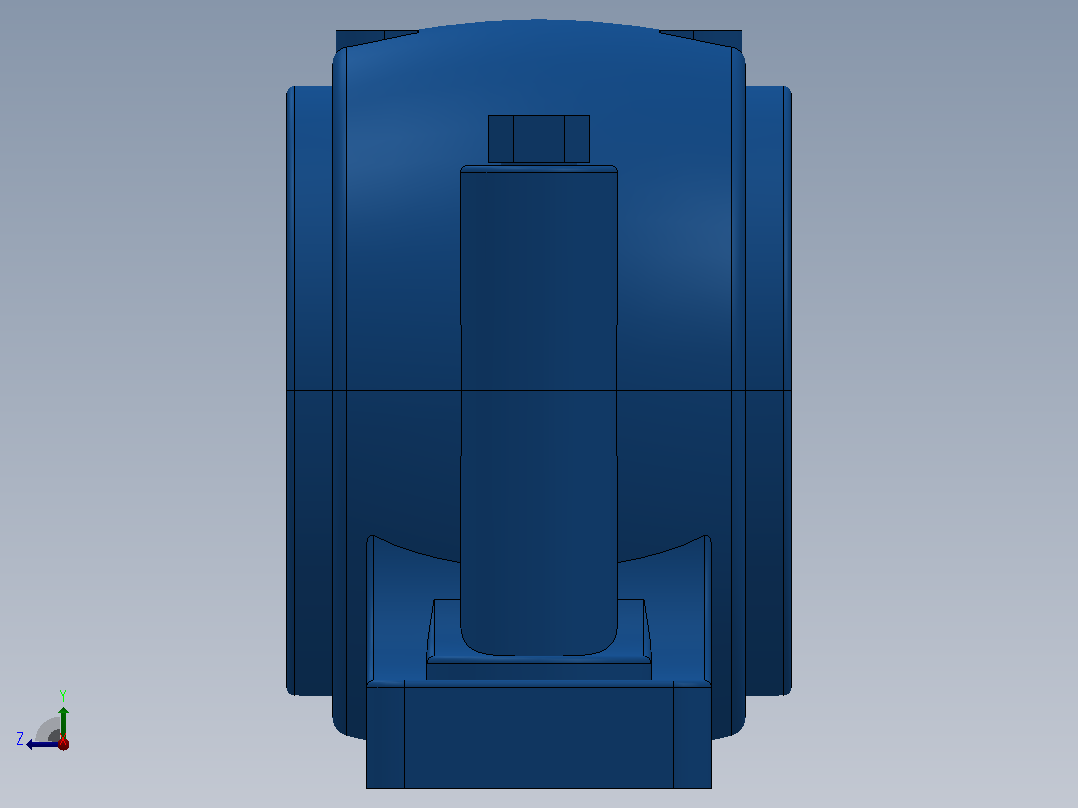 SN500系列[SN526-SSN526]轴承右视图