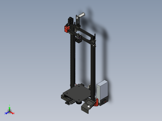 Creality Ender 3扩展650毫米Z轴改造