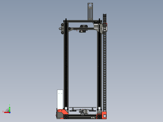 Creality Ender 3扩展650毫米Z轴改造后视缩略图