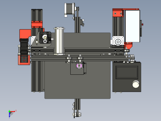 Creality Ender 3扩展650毫米Z轴改造俯视缩略图