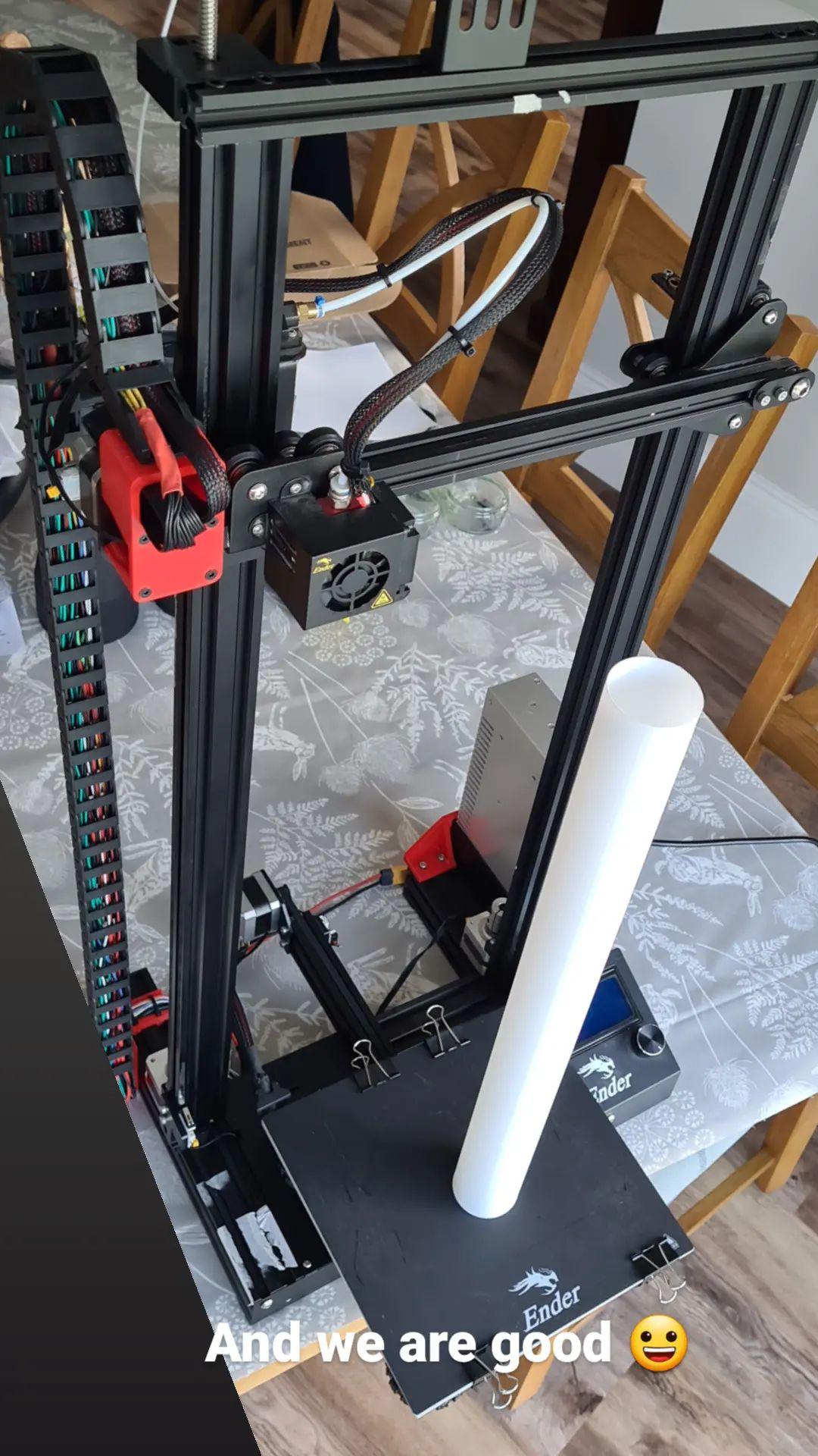 Creality Ender 3扩展650毫米Z轴改造