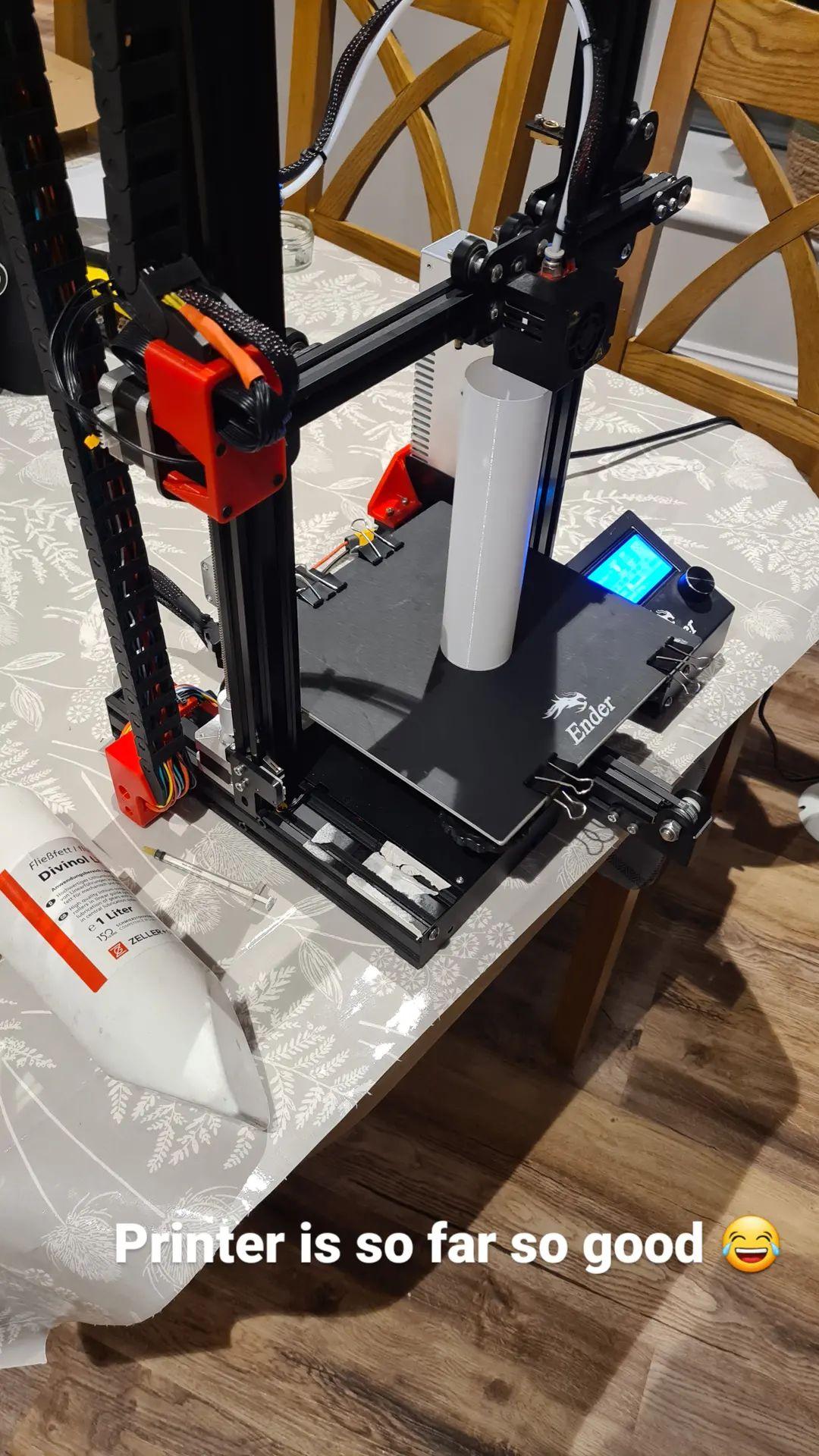 Creality Ender 3扩展650毫米Z轴改造