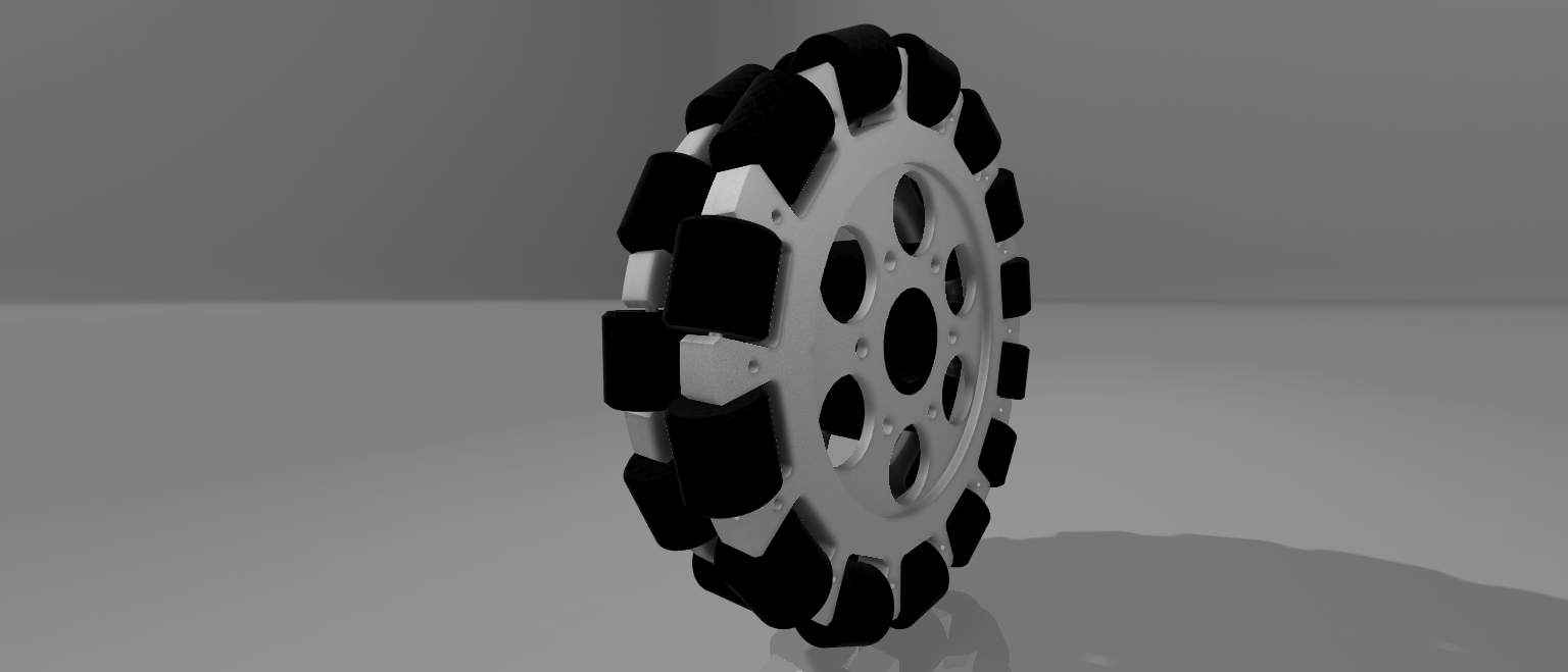 EasyMech 152mm双铝Omni Wheel Basic(套筒式滚轮)