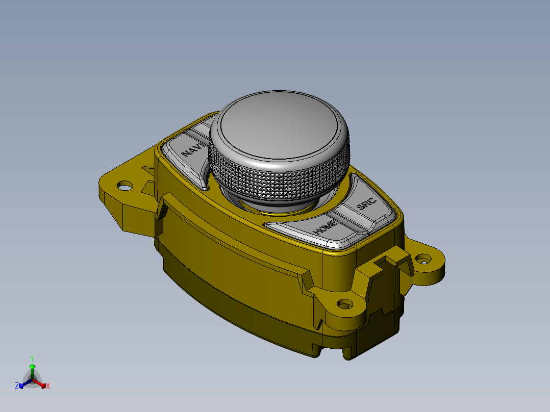 锁螺丝治具正等轴测图