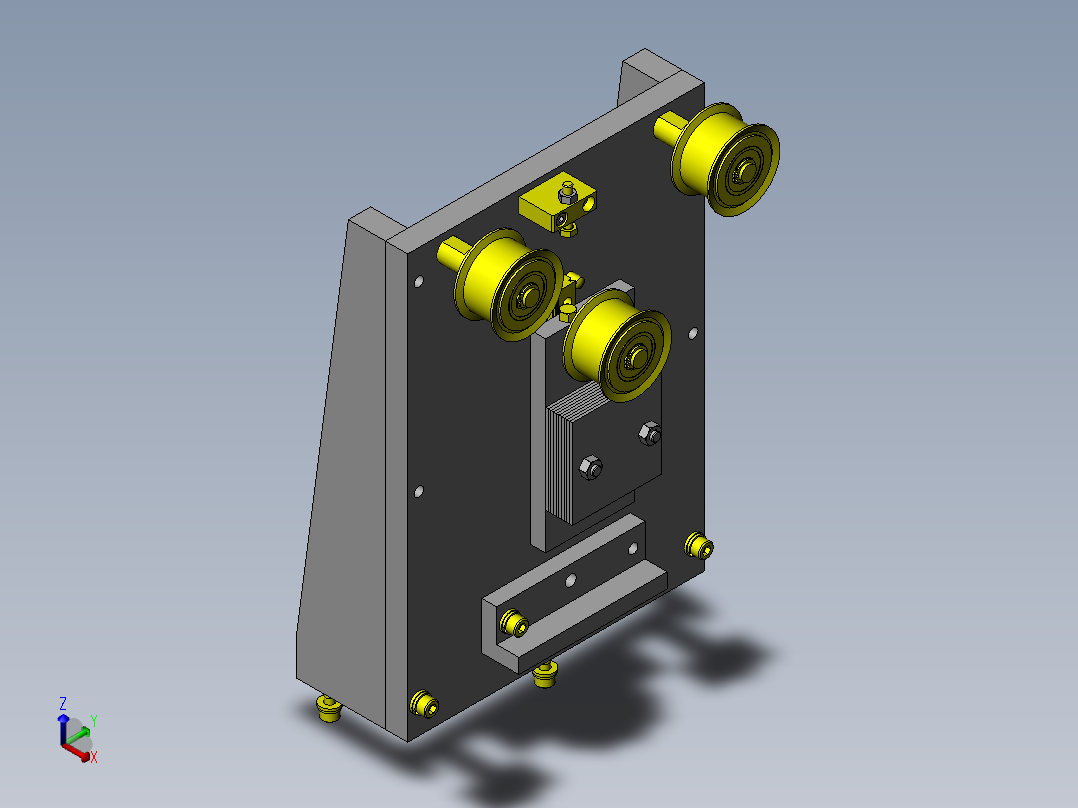 胶带张力调整机构