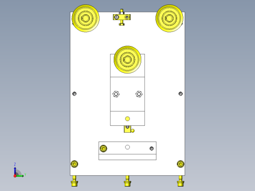 胶带张力调整机构右视缩略图