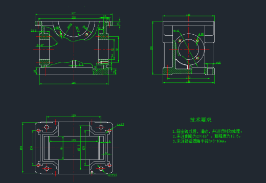 环面蜗轮蜗杆减速器设计缩略图