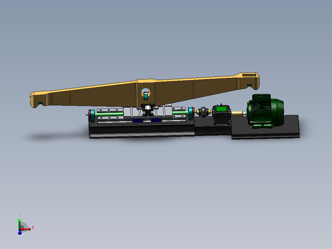 线性的铁路系统模型