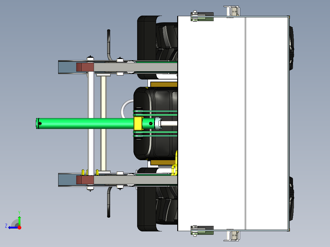 拖拉机14右视图