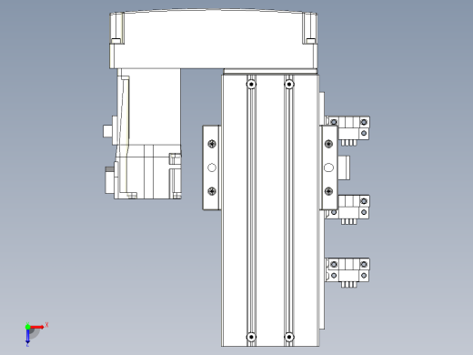 钢基模组-TPA-KNR-6005C-150A1-ML-H1S1俯视缩略图
