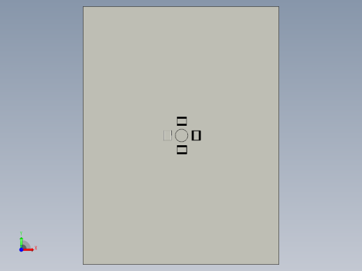 吧台桌和凳子前视缩略图