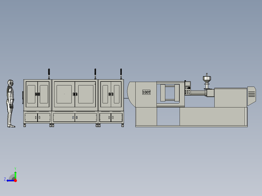 自动裁剪机 V1.2右视图