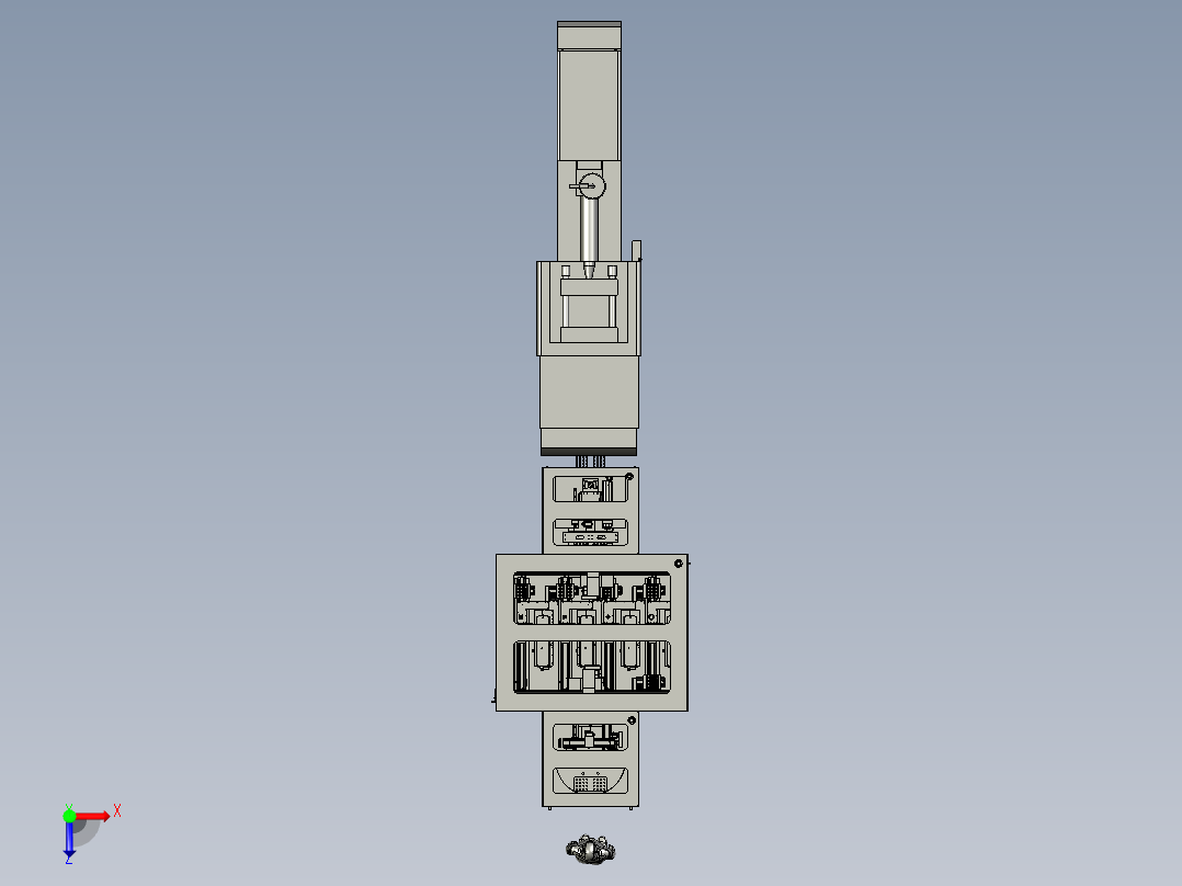 自动裁剪机 V1.2俯视图