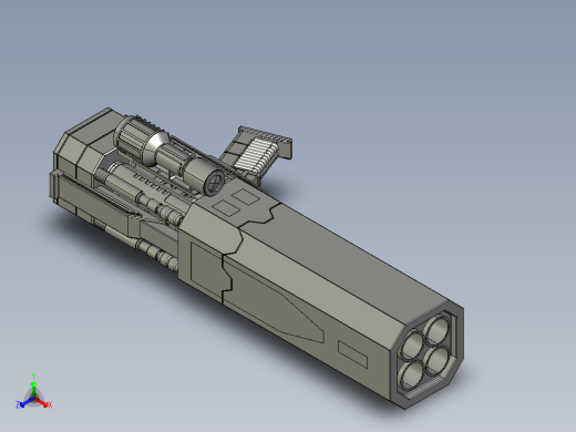 发射器正等轴测缩略图