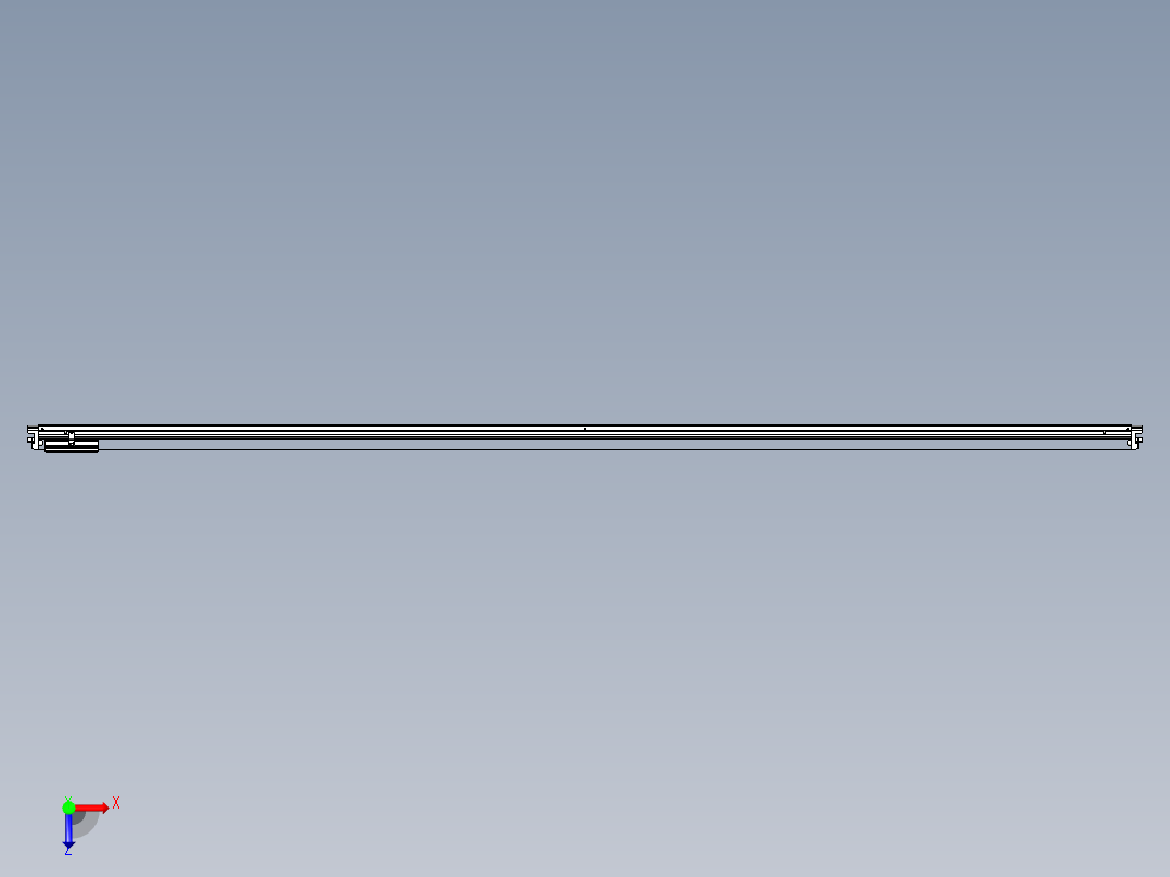 威洛博VL系列3d模型模组VL17E2Y-S3500俯视图