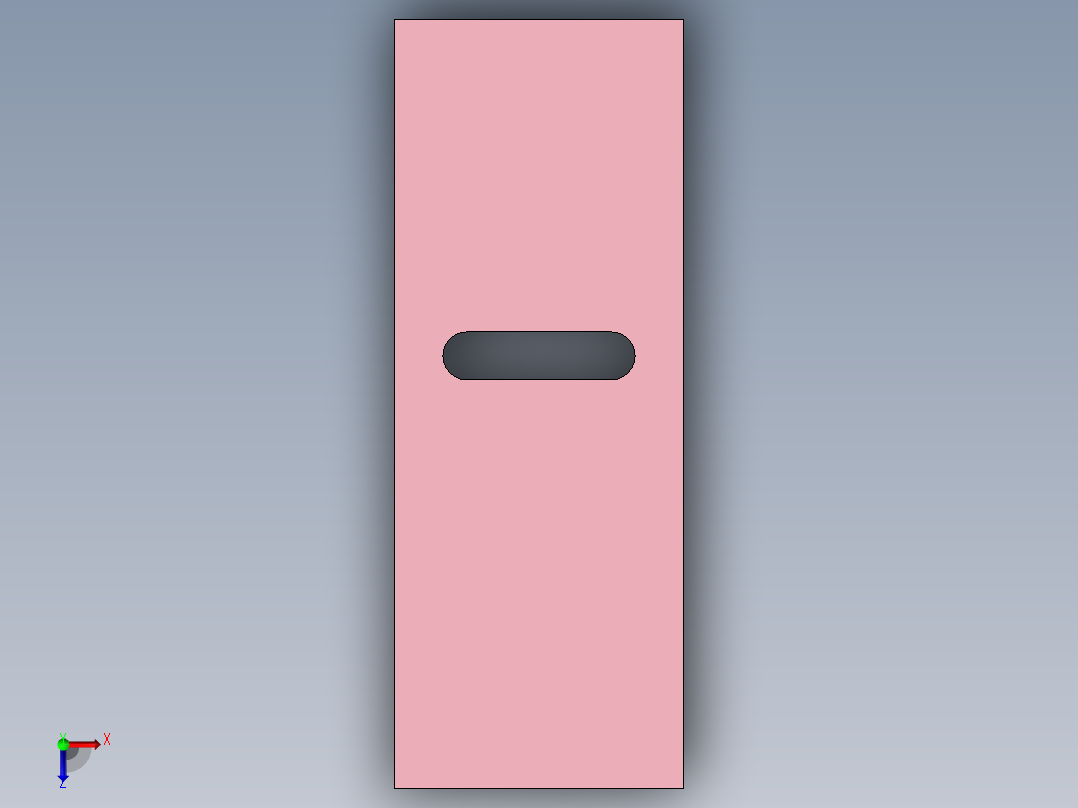 S22 滑槽盖俯视图