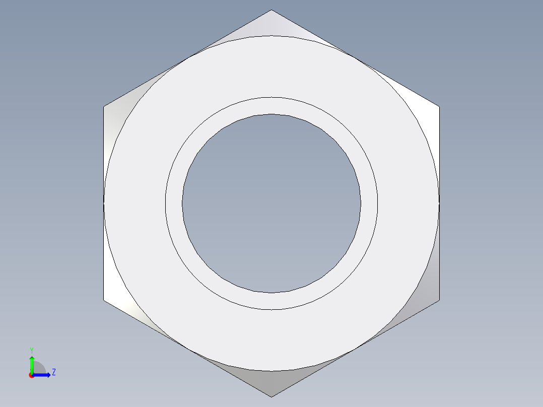卡套式工业通用硬管接头EO_Weld_bulkhead_fitting_ESV38S左视图