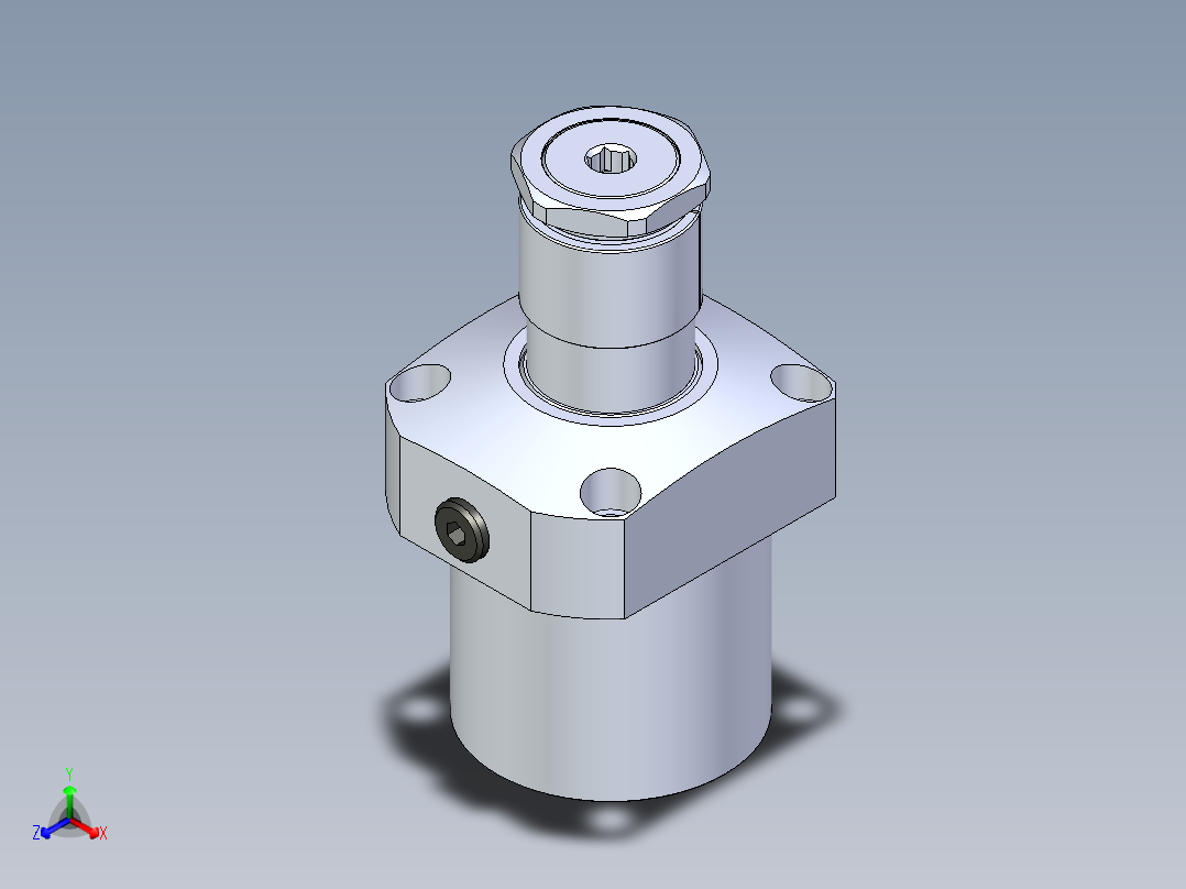 KOSMEKLG1050-CL-Y60多系列多零件图纸模型主视图
