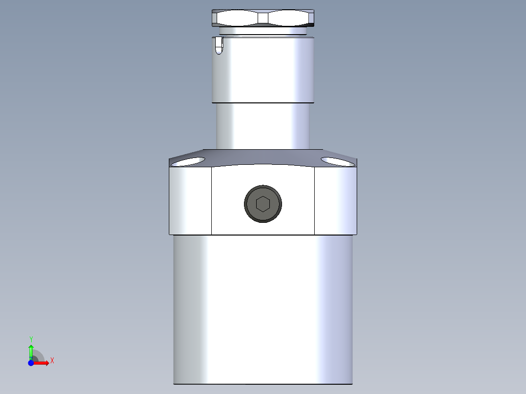KOSMEKLG1050-CL-Y60多系列多零件图纸模型前视图