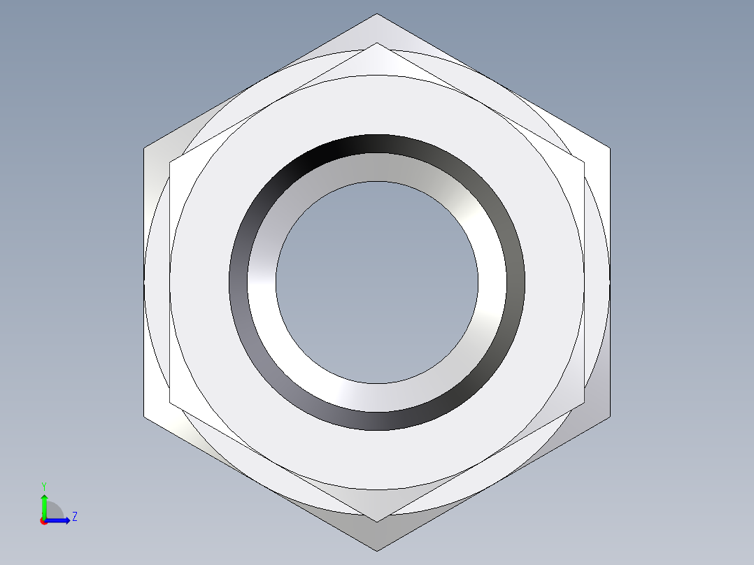 卡套式工业通用硬管接头EO_Swivel_connector_GAI25S1NPT71左视图