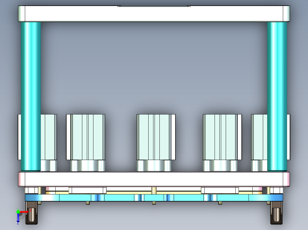 SPS-CNC4-0108俯视图