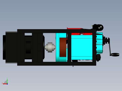 Petter ph2发电机模型3D图纸 IGS格式后视缩略图