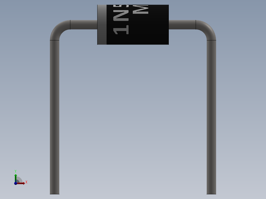 电容器 二极管 电阻器-Rectifier Diode 1N5406前视图